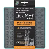 LickiMat Buddy Anti-stress Dog Feeder Gris