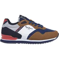 Pepe Jeans London Berg Trainers Bleu EU 39 Garçon