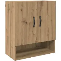 vidaXL Armoire murale, 60 x 31 x 70 cm, panneau de fibres de bois, imitation chêne artisanal