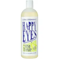 Chris Christensen Happy Eyes Eyes Ultra Concentrated Ergless Dog Shampooing et Clissiner Semble jusqu'a 5 bouteilles Groom comme un professionnel
