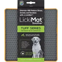 LickiMat LICKI MAT - Dog Bowl Soother Tuff Orange 20Cm - (645.5440)