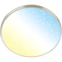Briloner Plafonnier LED Plafonnier Salon Dimmable T lCCT Cache toil