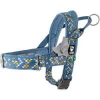 Hurtta Razzle-dazzle Harnais norvégien, Couleur:bleu, Taille:55-65cm