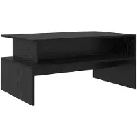 vidaXL Table Basse Chêne Noir 90 X 55 X 42.5 Cm Lumarko