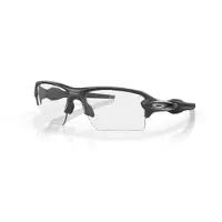 Oakley - Lunettes de soleil photochromiques - Flak 2.0 XL Steel Clear 50% Black Irid Photo - Noir