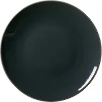 Ritzenhoff & Breker Assiette à dessert CECINA GRAU, 205 mm en grès, lavable au lave-vaisselle, avec glaçure colorée, Assiettes, Gris