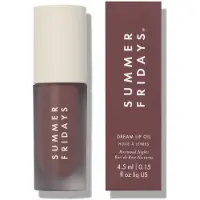 SUMMER FRIDAYS Dream Lip Oil huile hydratante lèvres teinte Rosewood Nights 4.5 ml