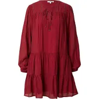 Pepe Jeans Paule Long Sleeve Dress Rouge M Femme
