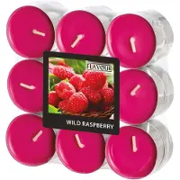 Flavour 18 bougies chauffe-plat by GALA rouge vin Wild Raspberry (18 pcs)