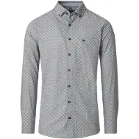 REDMOND Comfort Fit Chemise bleu/vert,