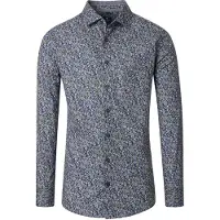 REDMOND Modern Fit Chemise bleu,