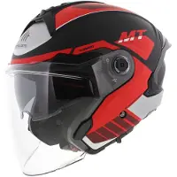 Mt Helmets Cosmo Sv Cruiser Open Face Helmet Rouge,Noir L
