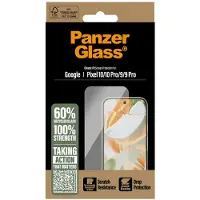 PanzerGlass Protection d'écran en verre trempé Anti-bactéries pour Google Pixel 10 / 10 Pro