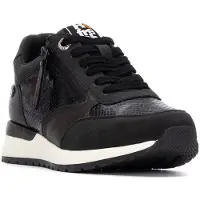 Refresh pour femme. 17317702-NEGRO Baskets 173177 noir (38), Plat, Fermeture éclair, Casuel