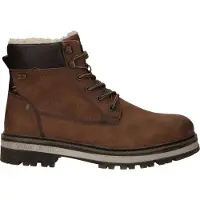 Mustang Veterschoenen Hoog Veterschoenen Hoog - Cognac - Maat 43