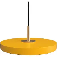 UMAGE Suspension , Asteria Micro V2, dimmable, Jaune, Salon / séjour, Métal, Scandinave