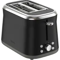 Tefal Grille-pain Rétro 2 Fentes - Noir