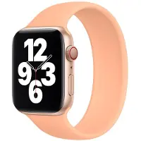 Apple Solo Strap en silicone pour l'Watch | 44/45/46/49 mm - Taille 12 - Cantaloupe