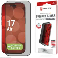Displex Screenprotector Privacy Glass voor de Apple iPhone Air