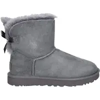 Ugg Mini Bailey Bow Ii Boots Gris EU 41 Femme