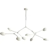 101 Copenhagen Drop Chandelier Suspension White