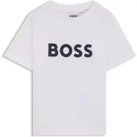 BOSS T-shirt en jersey de coton pour enfant, avec logo contrastant
