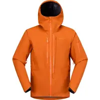 Norrøna - Veste de protection en GORE-TEX PRO - Lofoten Gore-Tex Pro Jacket M Gold Flame pour Homme - Taille XL - Orange
