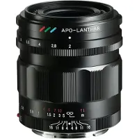 Voigtländer APO-Lanthar 35mm F / 2.0 ASPH Sony E-Mount noir