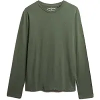 Superdry Classic Essential Long Sleeve T-shirt Vert M Homme