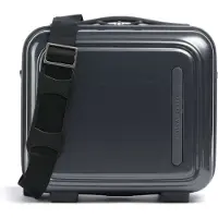 Mandarina Duck Logoduck + Metal Beauty Case Wash Bag Noir
