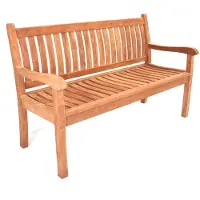 SenS-Line Banc de jardin Portals Sipora - L60 x L150 x H92 cm - Bois de teck