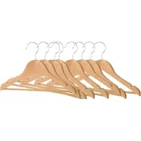 Huismerk Cintre Wooden 8 Unités