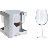 Nobrand Excellent Houseware Lot de 4 verres à vin rouge 58cl