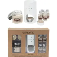 Home & Styling Kit d'aromathérapie - Home & Styling - Cheminée parfumée - Bois de santal - Prêt à l'emploi - Compact