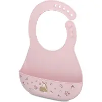Mepal Bavette en silicone pour la table de bébé, Fairy Garden,