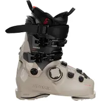 Atomic - Chaussures de ski alpin - Hawx Prime 130 S Boa GW Cement/Black/Red pour Homme - Taille 45/46 - Beige