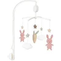 Jabadabado Bunny Musical Mobile Rose