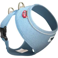 Curli Basic Harnais Air-Mesh Skyblue S