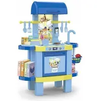 Chicos 2 In 1 Bluey Kitchen Educational Toy 57x18x8.15 Cm Bleu Enfants