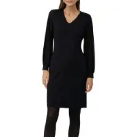 s.Oliver Robes en maille noir