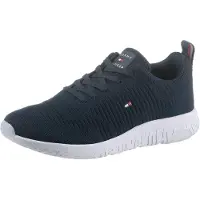 Tommy Hilfiger Baskets basses 'Corporate' bleu marine / rouge / blanc