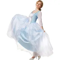 Dressforfun Robe de princesse ornée Cendrillon S - Robe fantaisie costume halloween robe de soirée costume carnaval robe de soirée carnaval - 301883