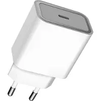 BigBen Interactive FORCE POWER LITE FPLICS1C30WPDRW - Chargeur secteur 1 port C PD 30W Recyclé Blanc