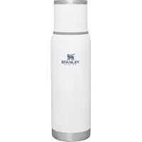 Stanley The Adventure To-Go Bottle 1.1QT, Frost 10-10819-058 gourde thermos avec bouchon verseur et gobelet, 1L