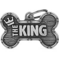 My Family Médaille Pour Animaux Bronx The King Xl Bone