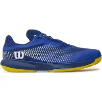 Wilson Chaussures de Tennis Wilson Homme Kaos Swift 1.5 Clay Blue Sulfure Spring Blue Print-Taille 40
