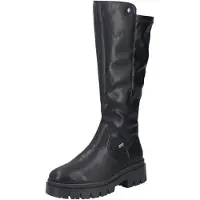 Rieker talon de 25mm, tige de 30cm en noir, taille 42