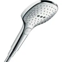 Hansgrohe Douche à main RAINDANCE SELECT E120 3JET ECO 26521000 Pomme de douche 120mm, chromée.