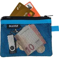 Leitz 4011-00-36 Pochette à fermeture éclair WOW Traveller, taille S, bleu