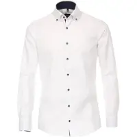Venti Homme Venti Modern Fit Chemise blanc, Faux uni